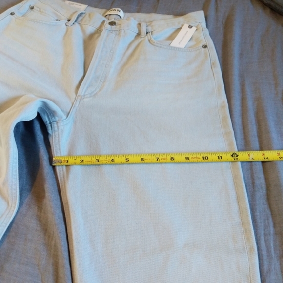 Agolde 90s Pinch Waist High Rise Loose Fit Jeans Haze - Picture 13 of 16